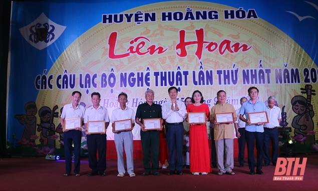 Huyện Hoằng Hoá tổ chức Liên hoan các câu lạc bộ nghệ thuật lần thứ nhất